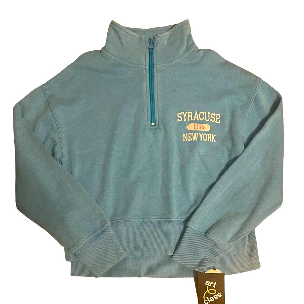 NWT Girls Size 7/8 Half-Zip